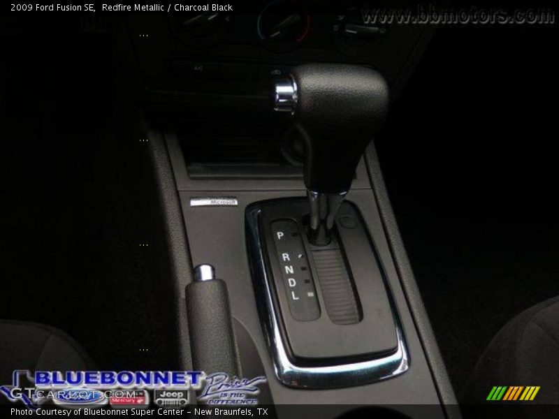 Redfire Metallic / Charcoal Black 2009 Ford Fusion SE