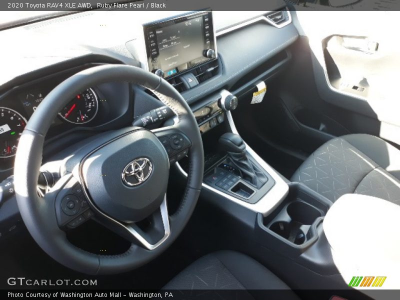 Ruby Flare Pearl / Black 2020 Toyota RAV4 XLE AWD