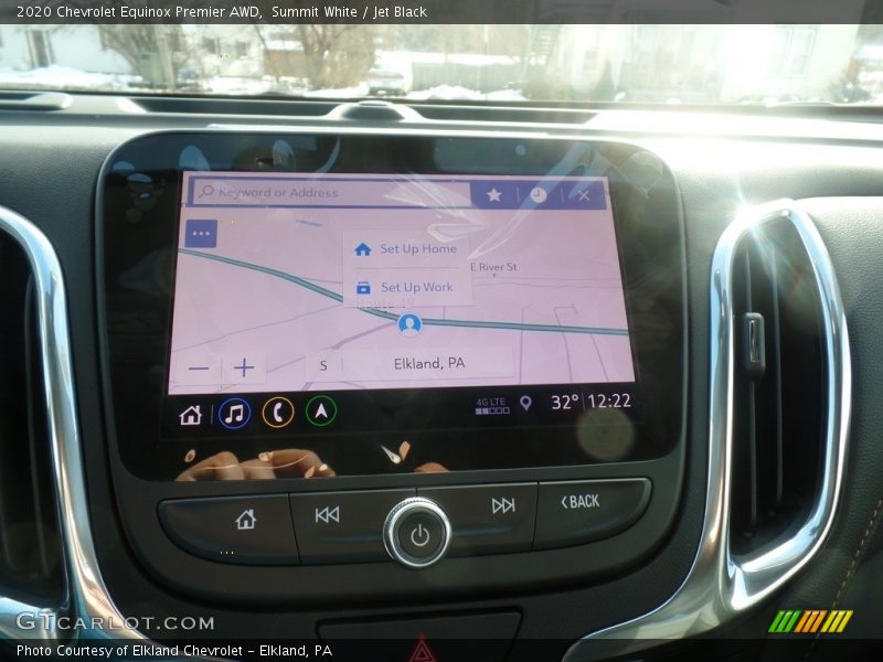 Summit White / Jet Black 2020 Chevrolet Equinox Premier AWD