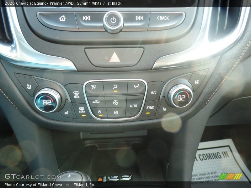 Summit White / Jet Black 2020 Chevrolet Equinox Premier AWD