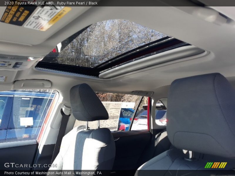 Ruby Flare Pearl / Black 2020 Toyota RAV4 XLE AWD