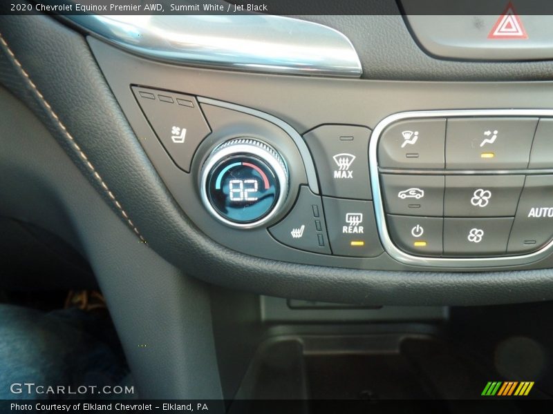Summit White / Jet Black 2020 Chevrolet Equinox Premier AWD