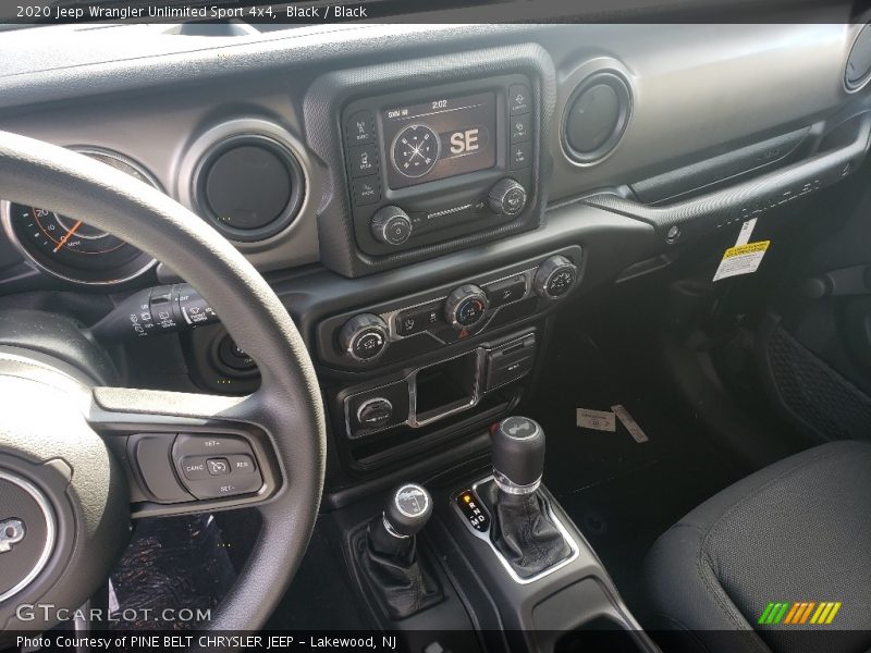 Black / Black 2020 Jeep Wrangler Unlimited Sport 4x4