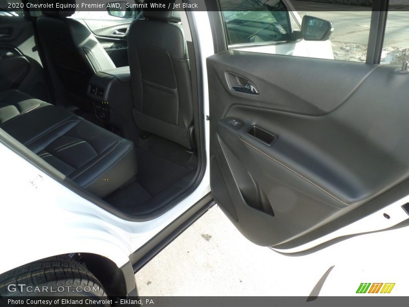 Summit White / Jet Black 2020 Chevrolet Equinox Premier AWD