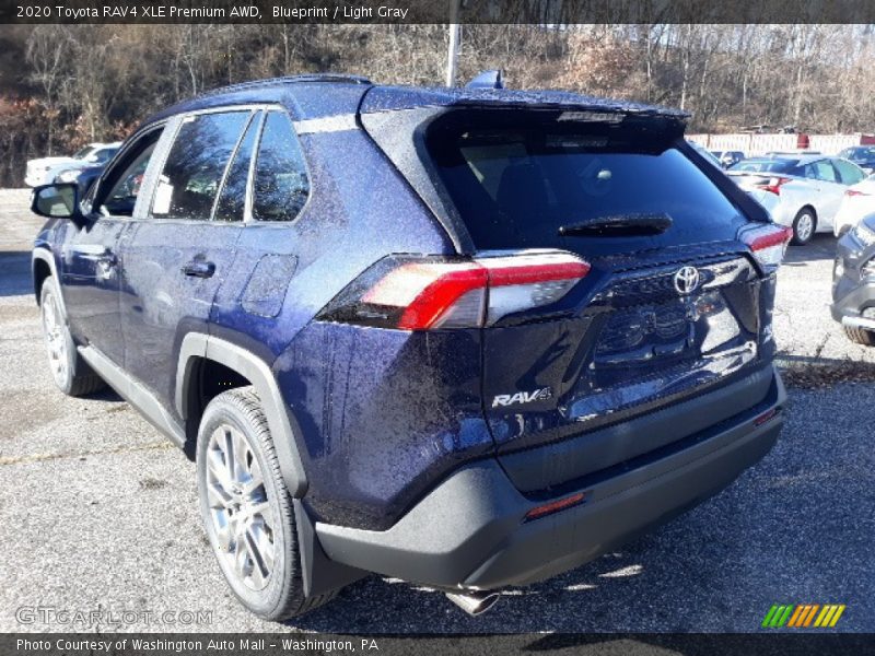Blueprint / Light Gray 2020 Toyota RAV4 XLE Premium AWD