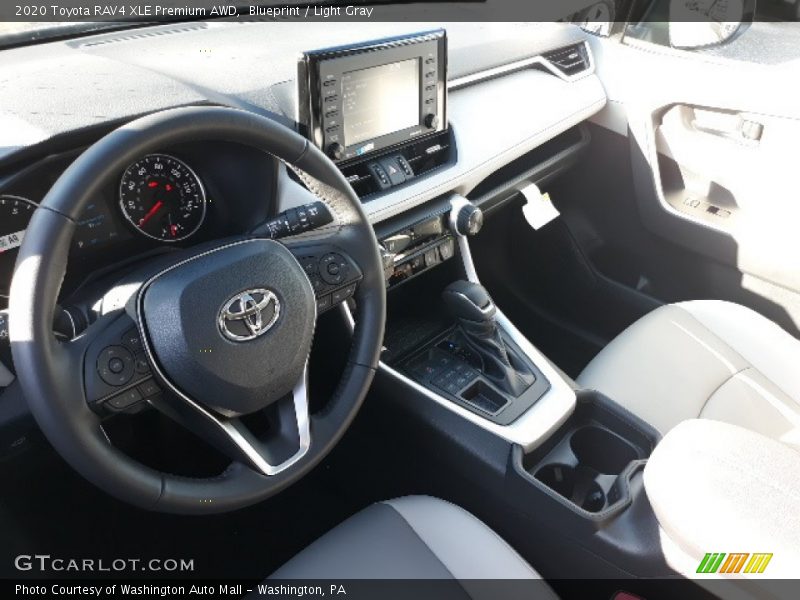 Blueprint / Light Gray 2020 Toyota RAV4 XLE Premium AWD