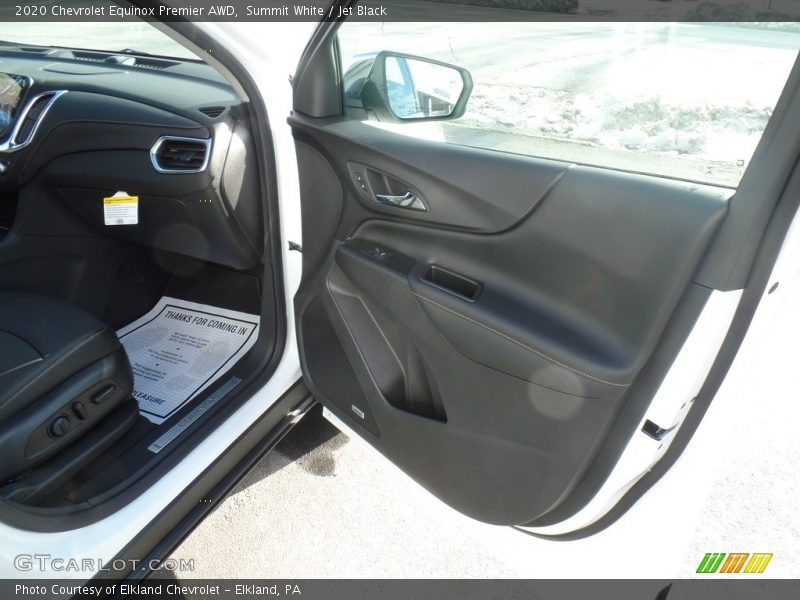 Summit White / Jet Black 2020 Chevrolet Equinox Premier AWD