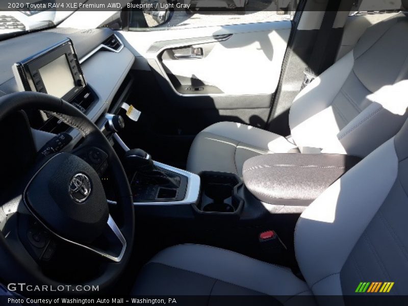 Blueprint / Light Gray 2020 Toyota RAV4 XLE Premium AWD