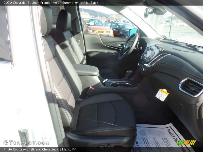 Summit White / Jet Black 2020 Chevrolet Equinox Premier AWD