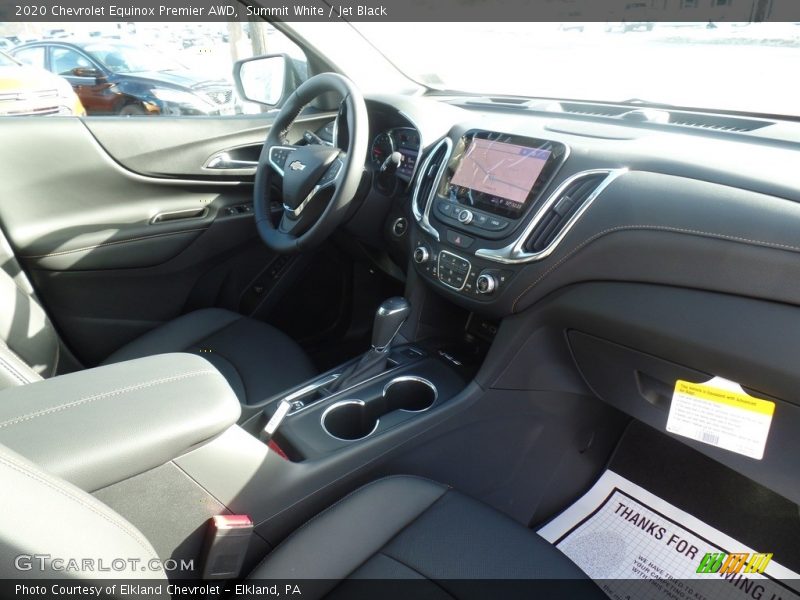 Summit White / Jet Black 2020 Chevrolet Equinox Premier AWD