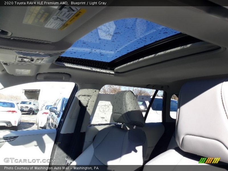 Blueprint / Light Gray 2020 Toyota RAV4 XLE Premium AWD