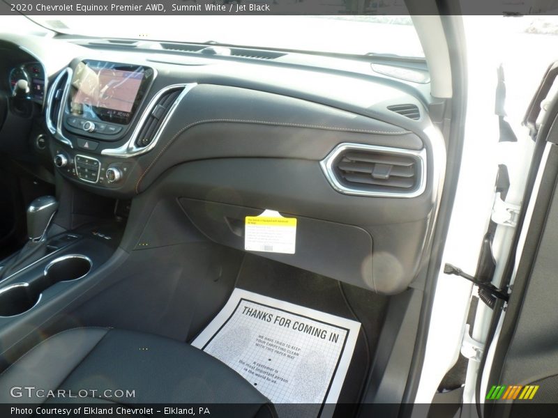 Summit White / Jet Black 2020 Chevrolet Equinox Premier AWD