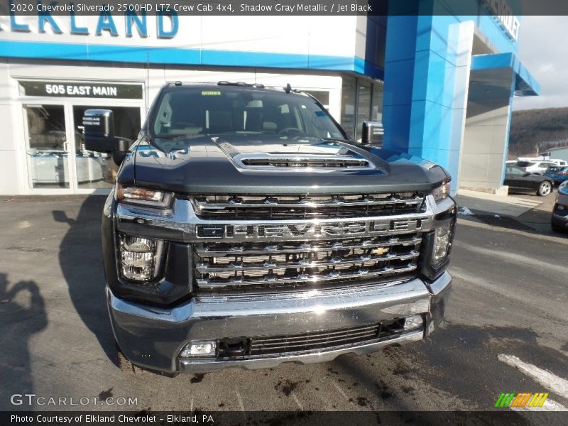 Shadow Gray Metallic / Jet Black 2020 Chevrolet Silverado 2500HD LTZ Crew Cab 4x4