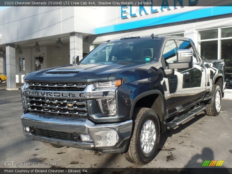 Shadow Gray Metallic / Jet Black 2020 Chevrolet Silverado 2500HD LTZ Crew Cab 4x4