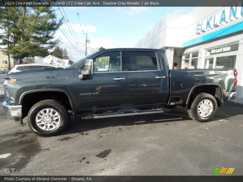 Shadow Gray Metallic / Jet Black 2020 Chevrolet Silverado 2500HD LTZ Crew Cab 4x4