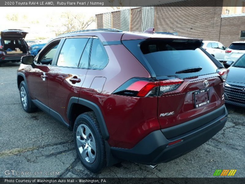 Ruby Flare Pearl / Nutmeg 2020 Toyota RAV4 LE AWD