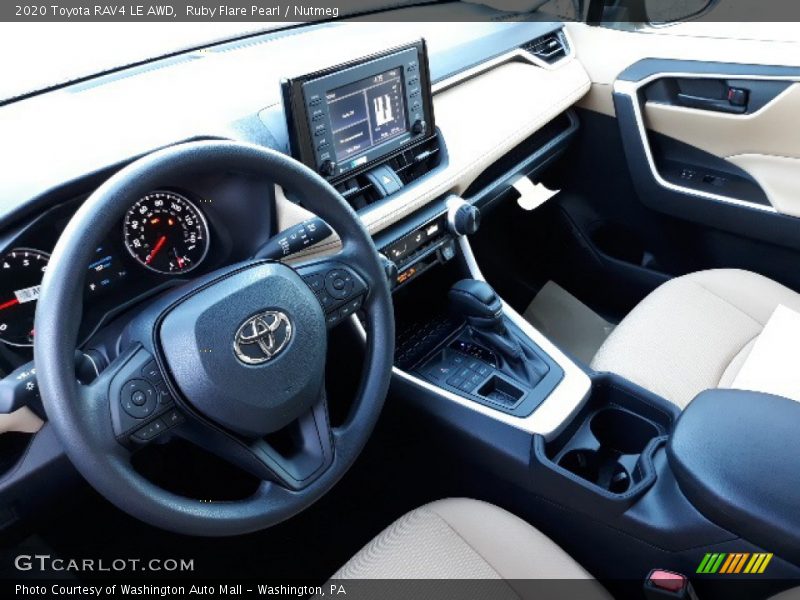  2020 RAV4 LE AWD Nutmeg Interior
