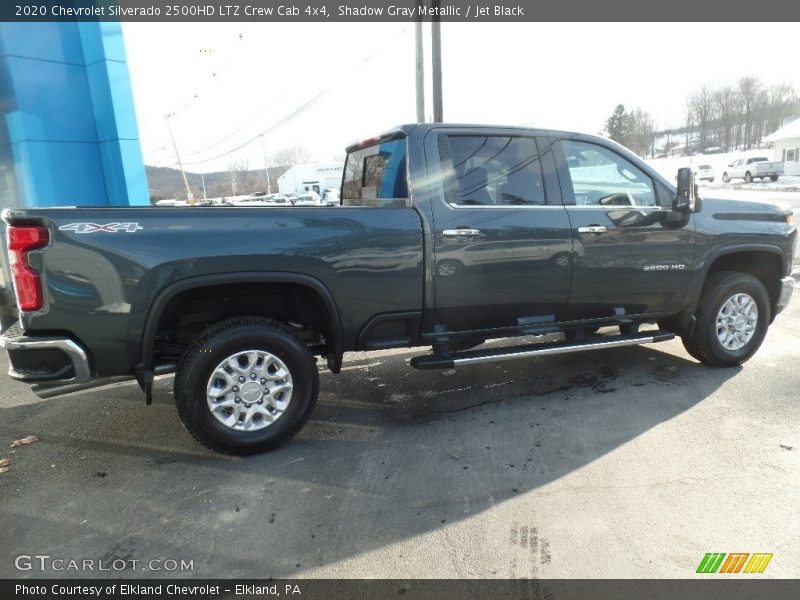 Shadow Gray Metallic / Jet Black 2020 Chevrolet Silverado 2500HD LTZ Crew Cab 4x4