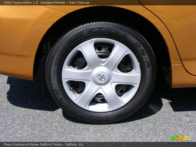 Sundance Metallic / Dark Charcoal 2009 Toyota Matrix 1.8