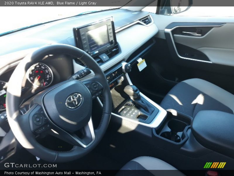 Blue Flame / Light Gray 2020 Toyota RAV4 XLE AWD