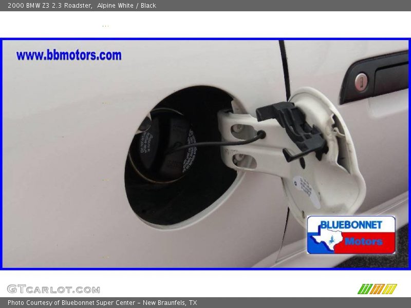 Alpine White / Black 2000 BMW Z3 2.3 Roadster