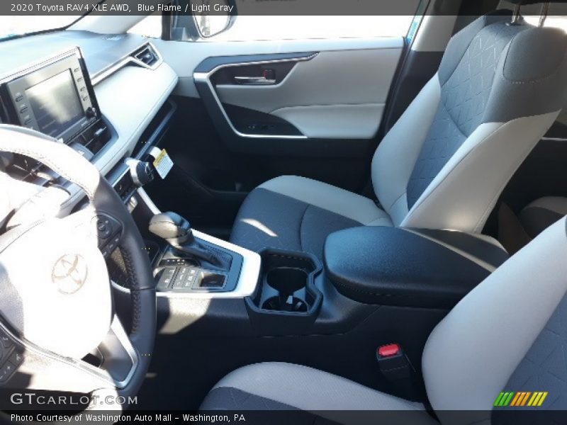 Blue Flame / Light Gray 2020 Toyota RAV4 XLE AWD