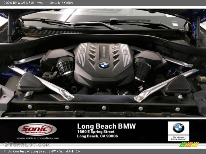 Ametrin Metallic / Coffee 2020 BMW X6 M50i