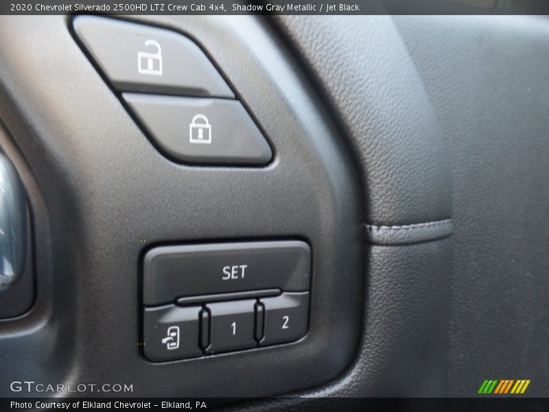 Shadow Gray Metallic / Jet Black 2020 Chevrolet Silverado 2500HD LTZ Crew Cab 4x4