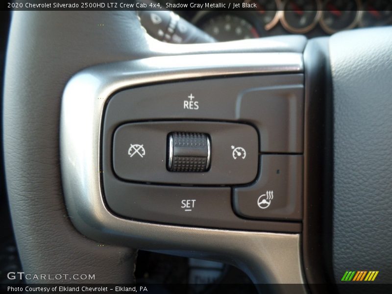 Shadow Gray Metallic / Jet Black 2020 Chevrolet Silverado 2500HD LTZ Crew Cab 4x4