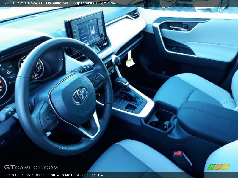 Front Seat of 2020 RAV4 XLE Premium AWD