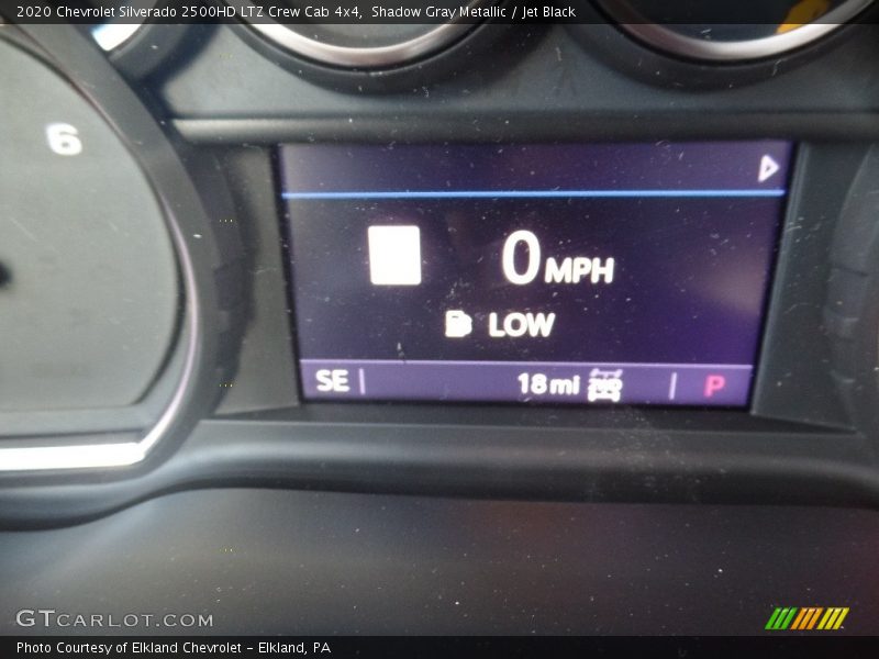 Shadow Gray Metallic / Jet Black 2020 Chevrolet Silverado 2500HD LTZ Crew Cab 4x4