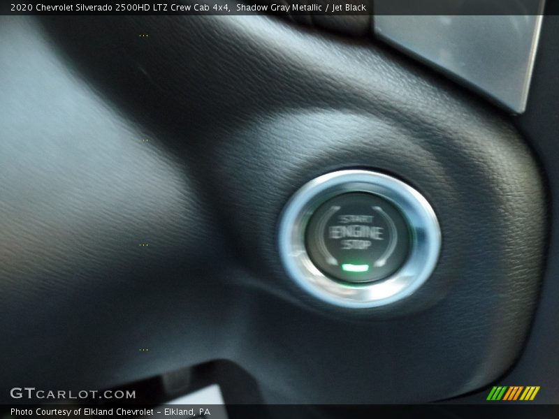Shadow Gray Metallic / Jet Black 2020 Chevrolet Silverado 2500HD LTZ Crew Cab 4x4