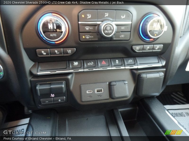 Shadow Gray Metallic / Jet Black 2020 Chevrolet Silverado 2500HD LTZ Crew Cab 4x4