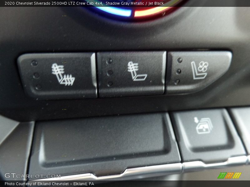 Shadow Gray Metallic / Jet Black 2020 Chevrolet Silverado 2500HD LTZ Crew Cab 4x4