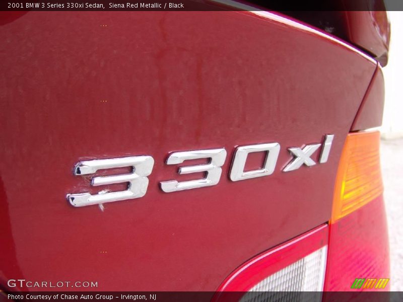 Siena Red Metallic / Black 2001 BMW 3 Series 330xi Sedan