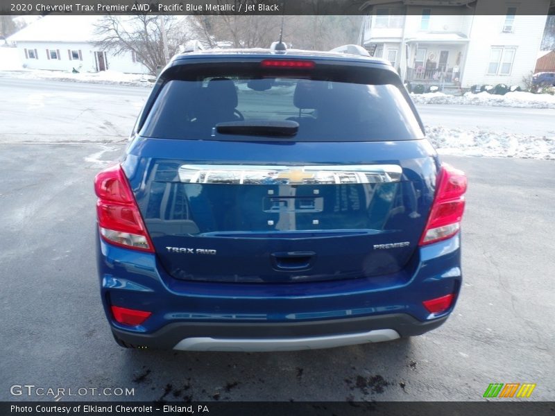 Pacific Blue Metallic / Jet Black 2020 Chevrolet Trax Premier AWD