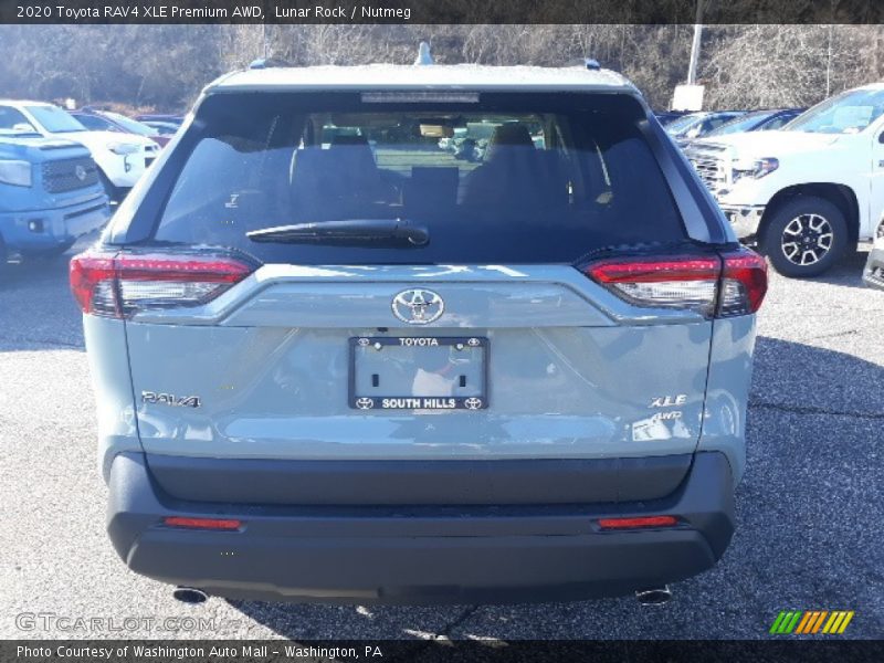 Lunar Rock / Nutmeg 2020 Toyota RAV4 XLE Premium AWD