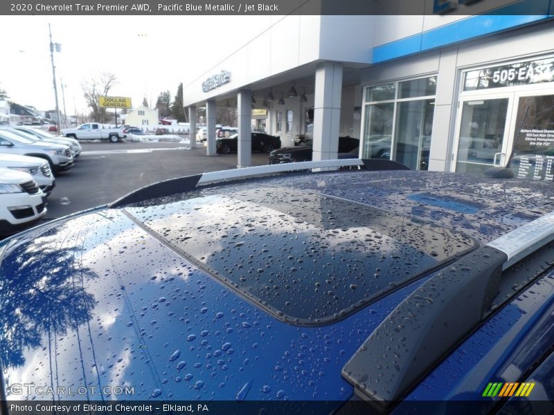 Pacific Blue Metallic / Jet Black 2020 Chevrolet Trax Premier AWD