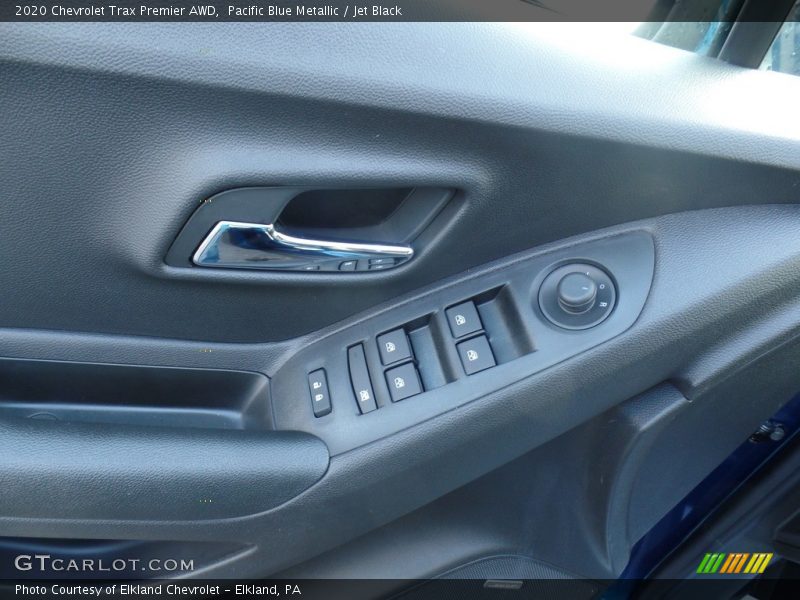 Pacific Blue Metallic / Jet Black 2020 Chevrolet Trax Premier AWD