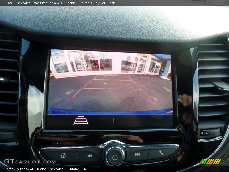 Pacific Blue Metallic / Jet Black 2020 Chevrolet Trax Premier AWD