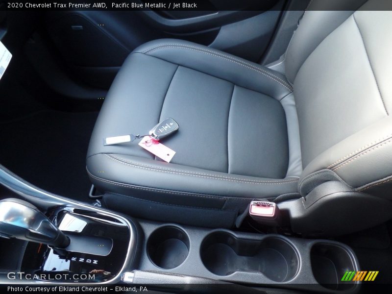 Pacific Blue Metallic / Jet Black 2020 Chevrolet Trax Premier AWD