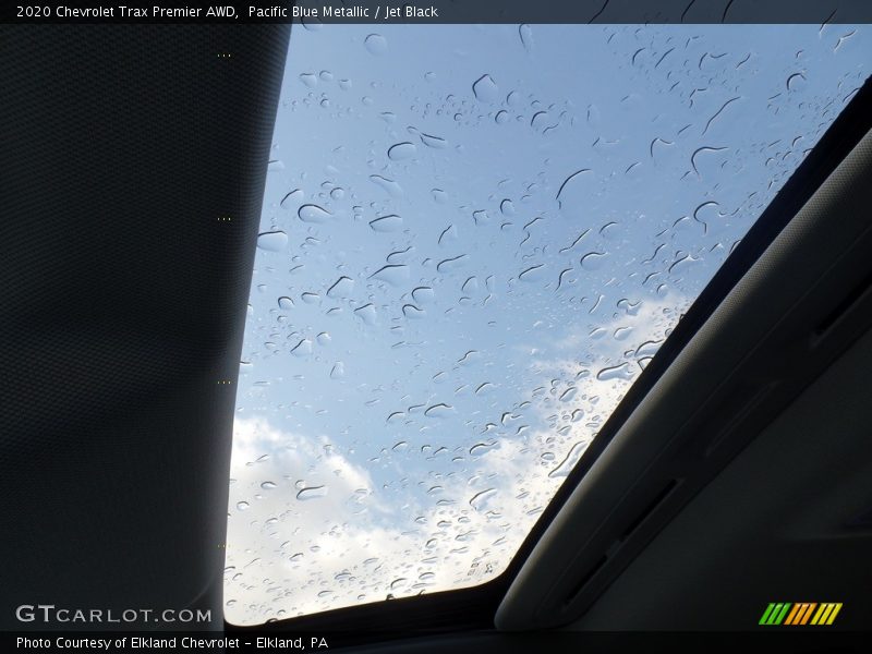 Pacific Blue Metallic / Jet Black 2020 Chevrolet Trax Premier AWD
