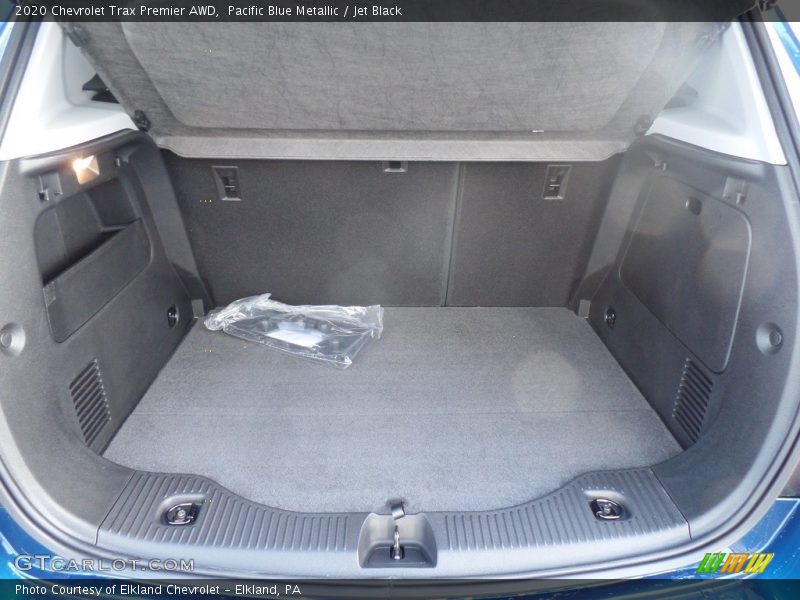 Pacific Blue Metallic / Jet Black 2020 Chevrolet Trax Premier AWD