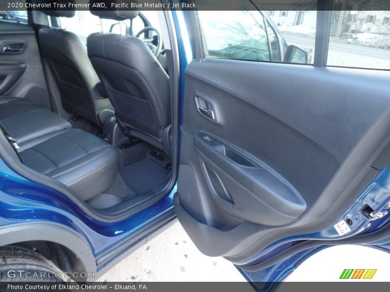 Pacific Blue Metallic / Jet Black 2020 Chevrolet Trax Premier AWD