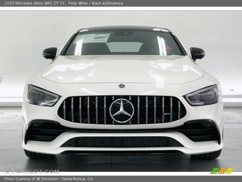 Polar White / Black w/Dinamica 2020 Mercedes-Benz AMG GT 53
