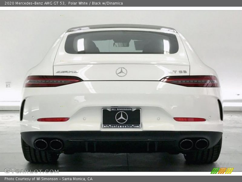 Polar White / Black w/Dinamica 2020 Mercedes-Benz AMG GT 53
