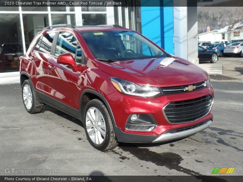 Cajun Red Tintcoat / Jet Black 2020 Chevrolet Trax Premier AWD