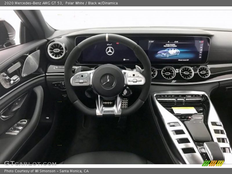 Polar White / Black w/Dinamica 2020 Mercedes-Benz AMG GT 53
