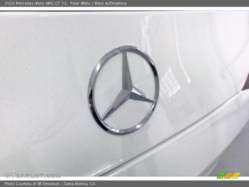Polar White / Black w/Dinamica 2020 Mercedes-Benz AMG GT 53