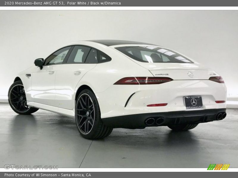 Polar White / Black w/Dinamica 2020 Mercedes-Benz AMG GT 53